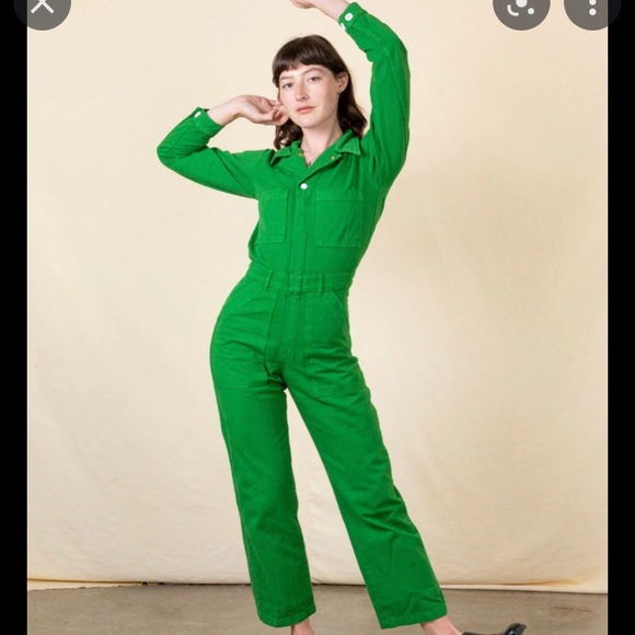Big Bud Press Pants & Jumpsuits Big Bud Press Green Jumpsuit Poshmark